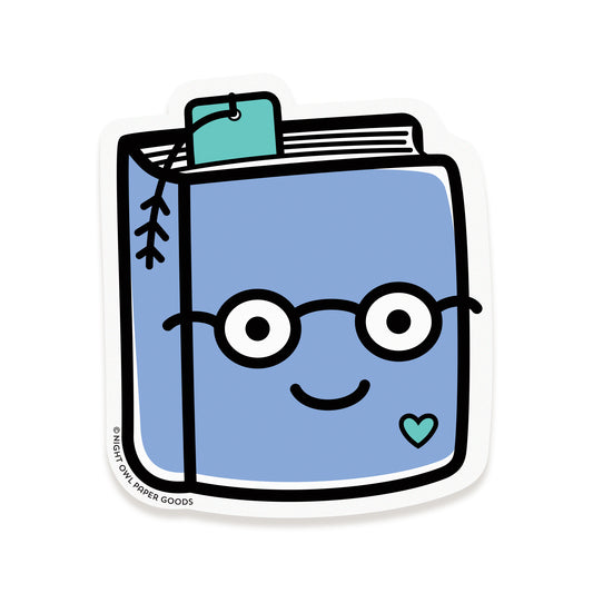 Book Lover Vinyl Sticker