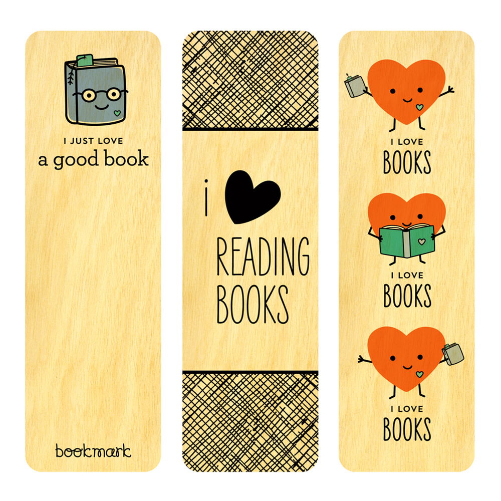 Photo of I Heart Reading Bookmark Set