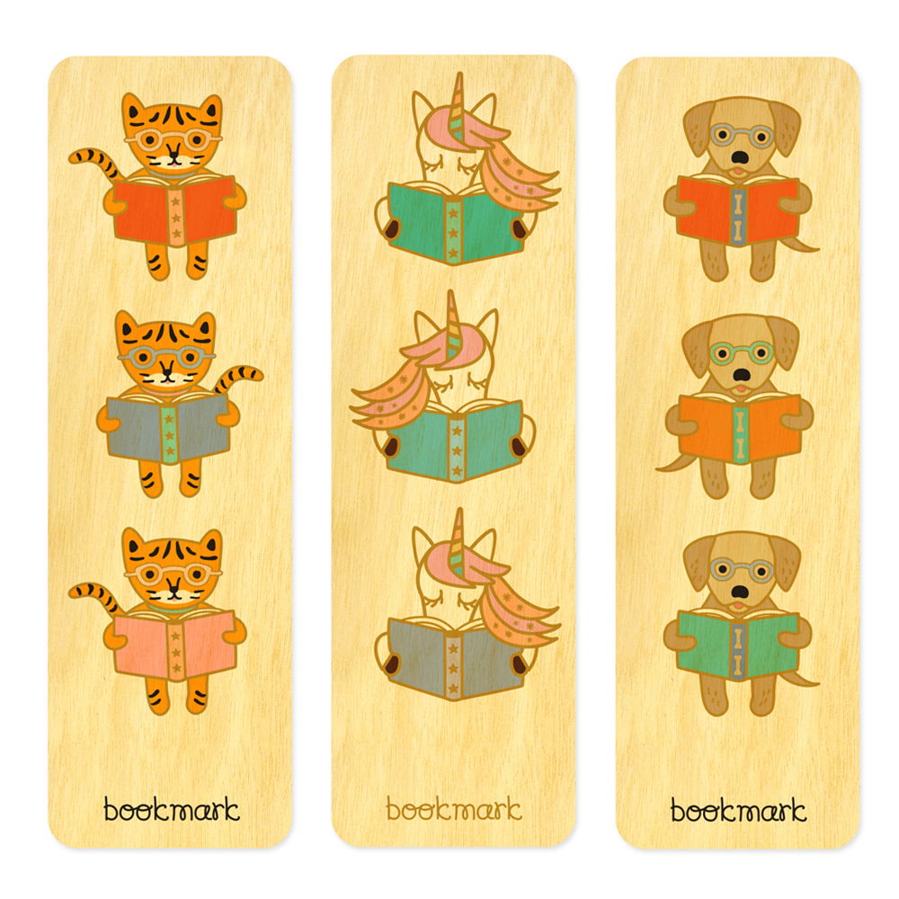Photo of Book Lovin' Critters Bookmark Set