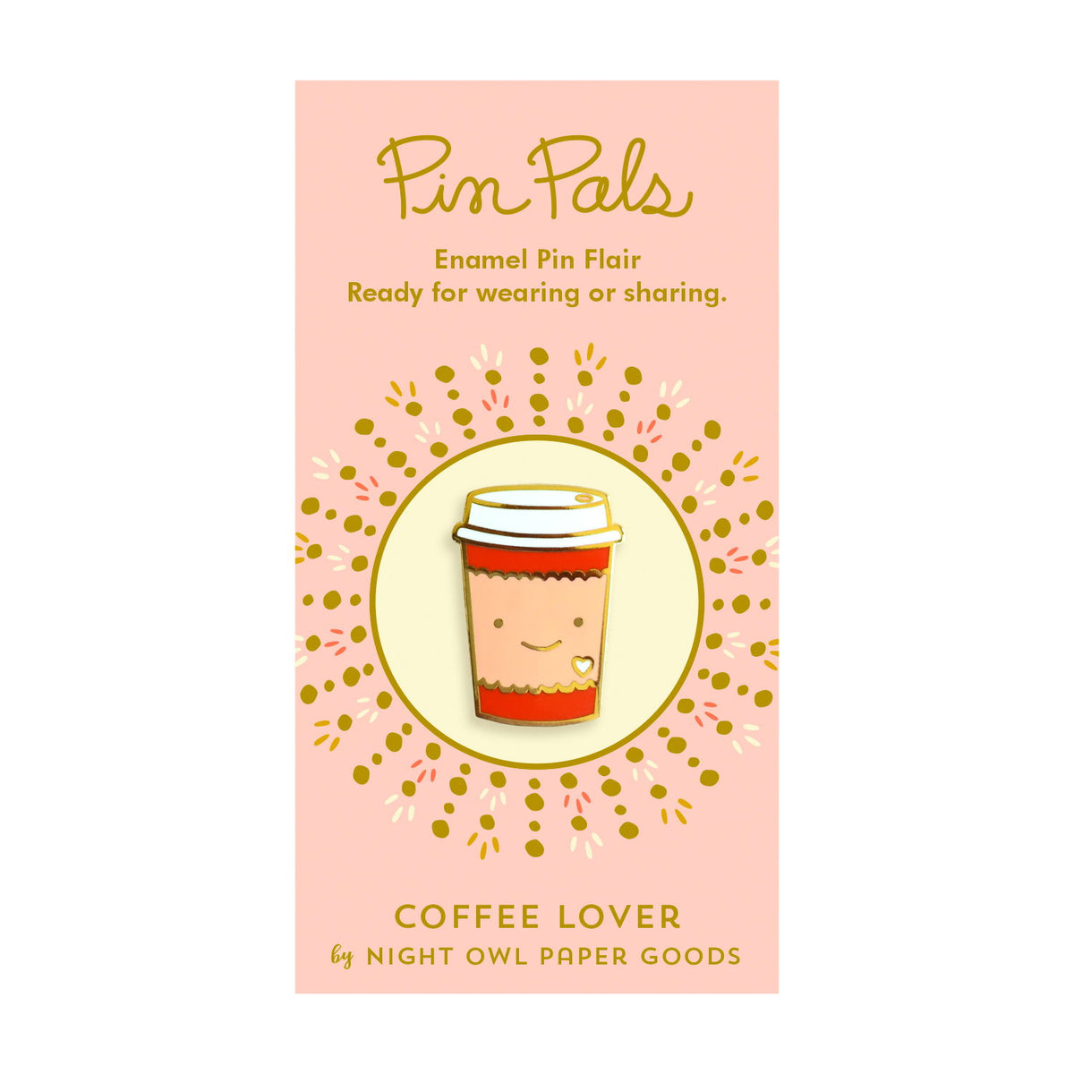 Coffee Lover Enamel pin