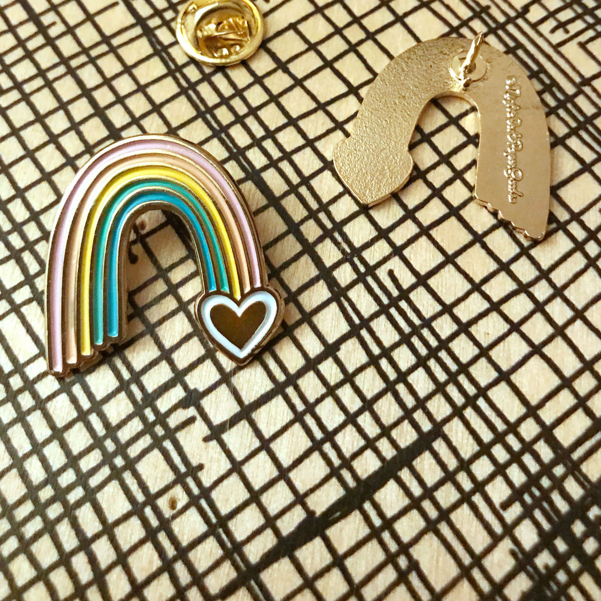 Rainbow Enamel pin