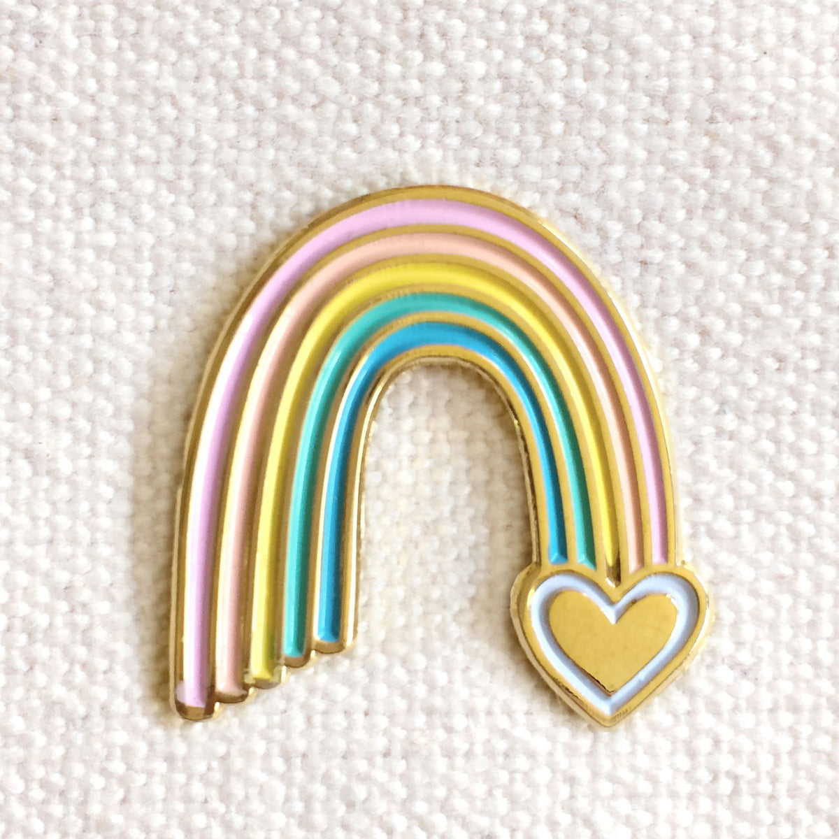 Rainbow Enamel pin