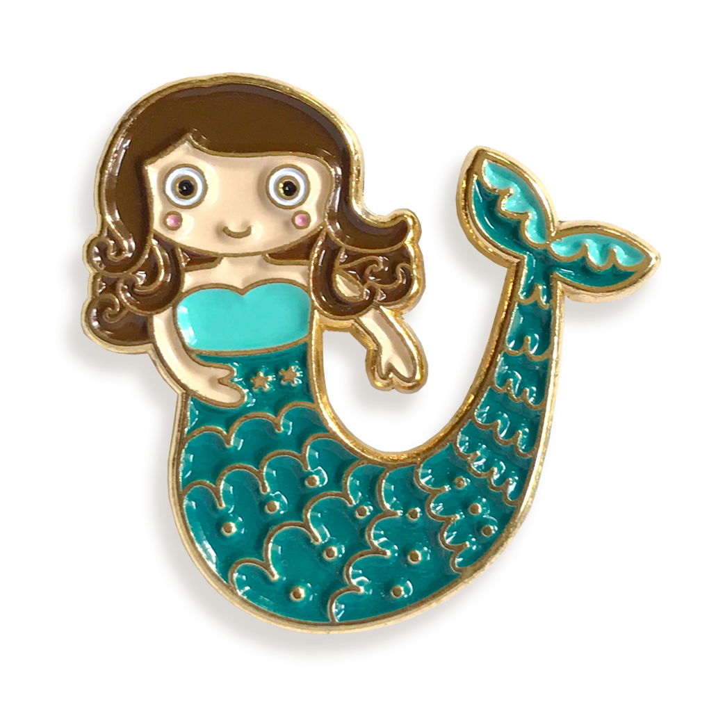 Mermaid Enamel pin