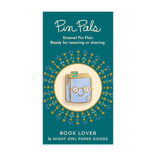 Book Lover Enamel pin