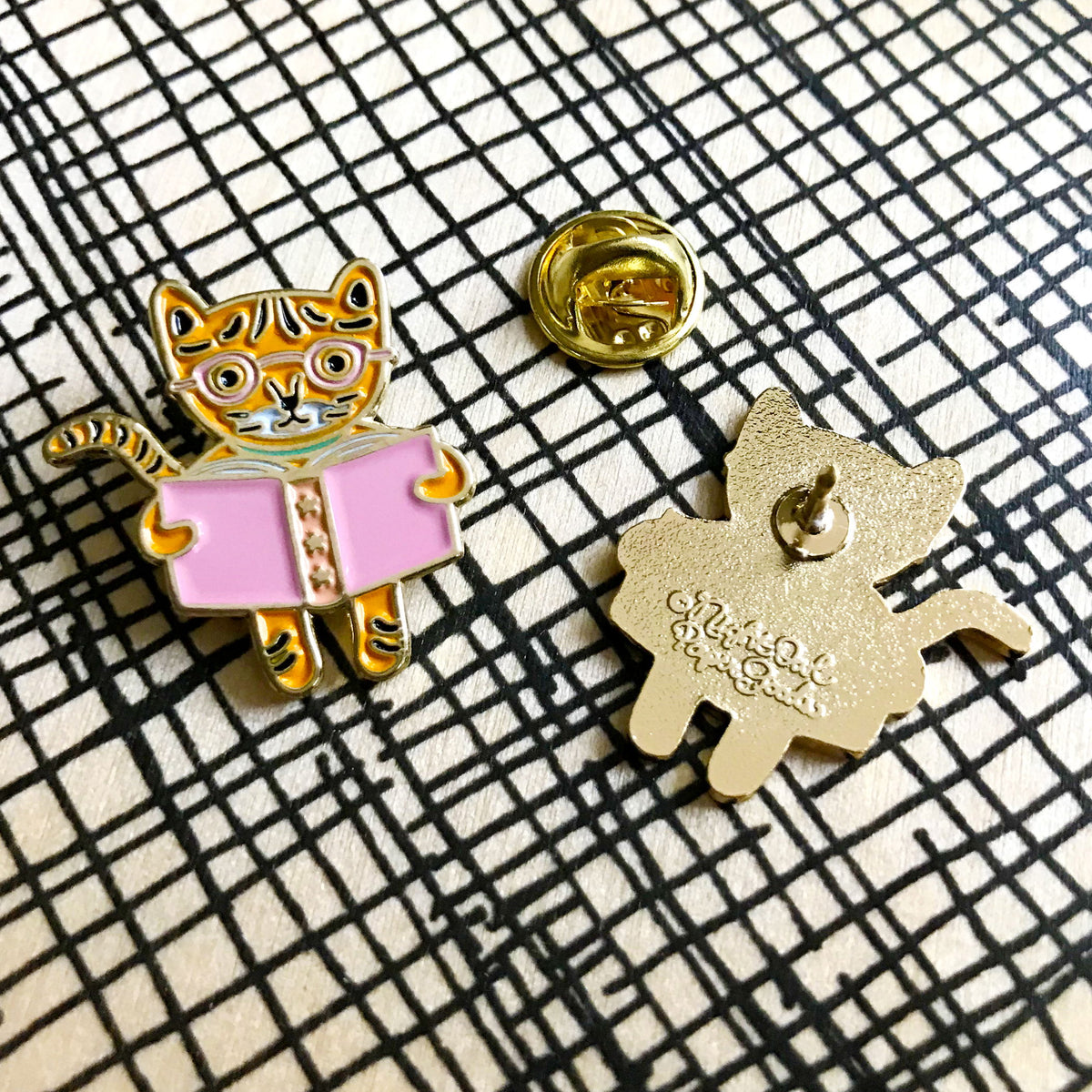 Tiger Tales Enamel pin