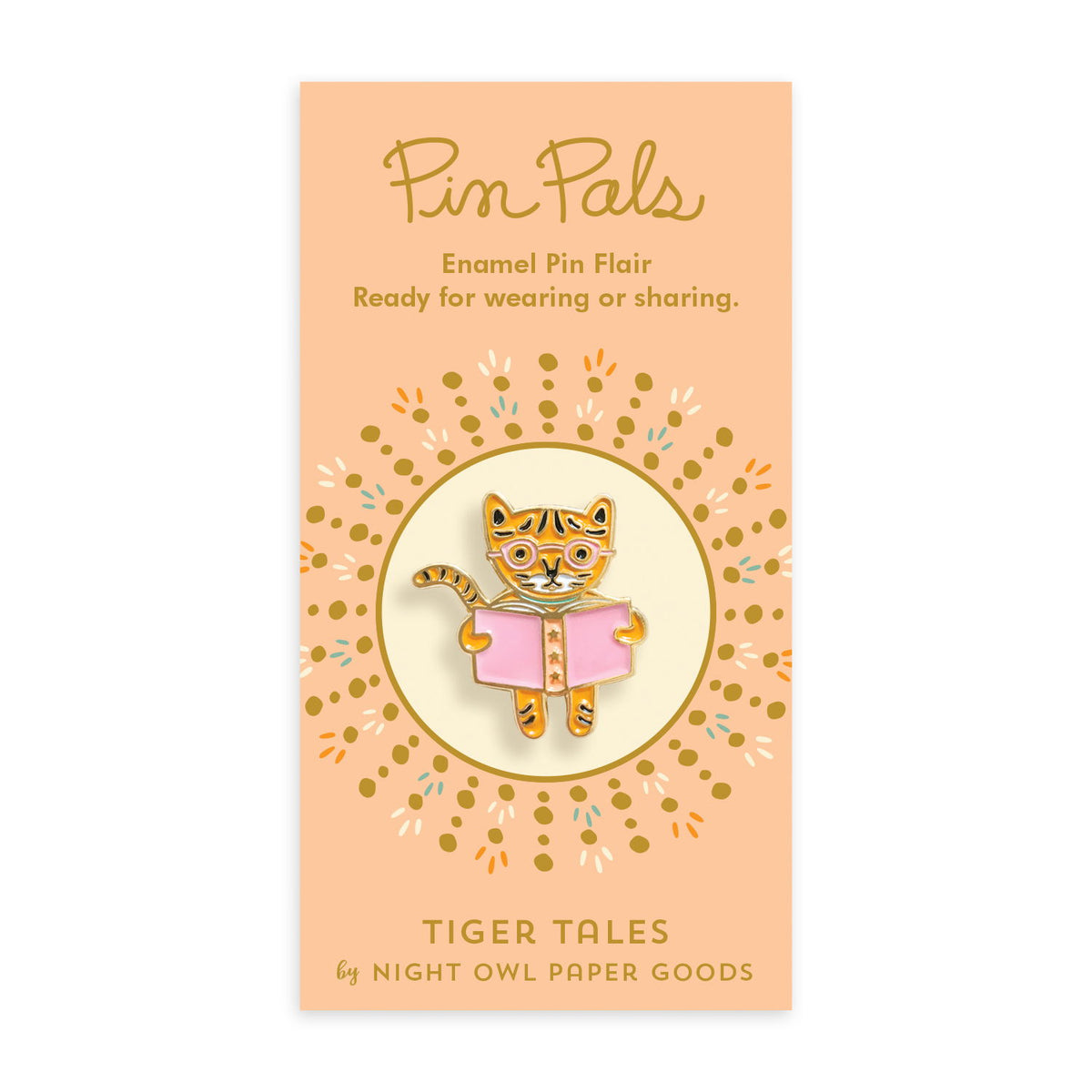 Tiger Tales Enamel pin