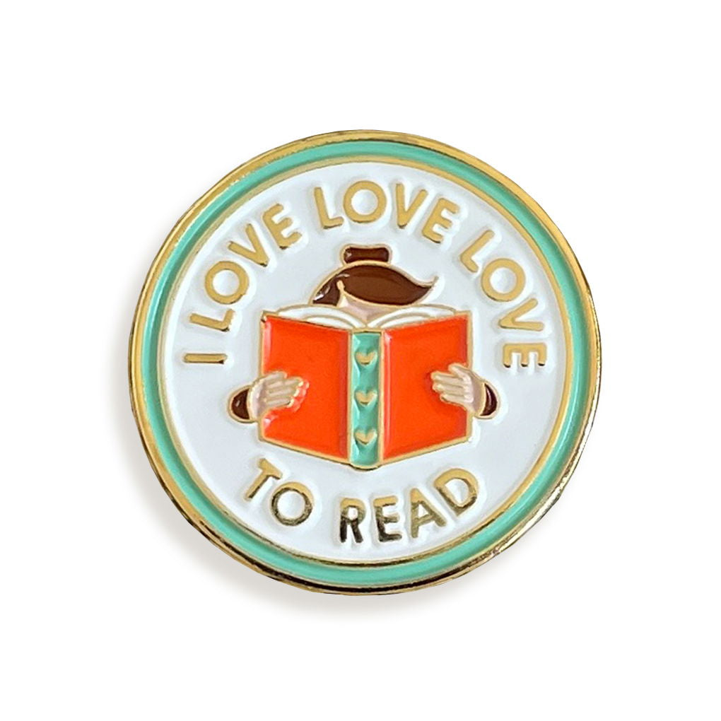 Love to Read Enamel pin