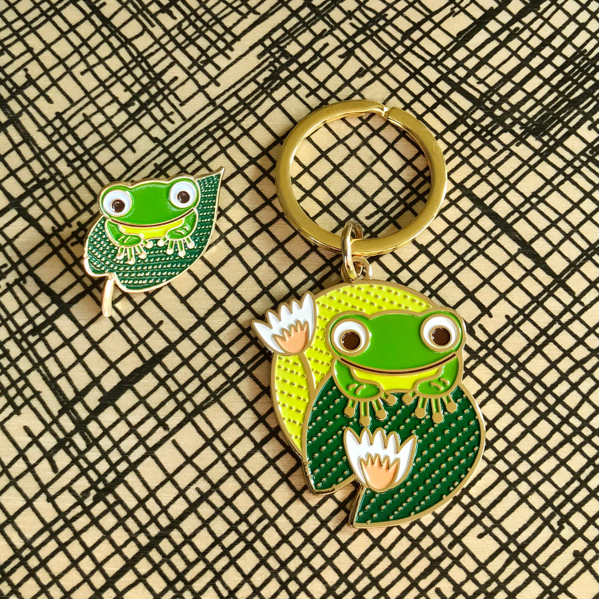 Frog Enamel pin