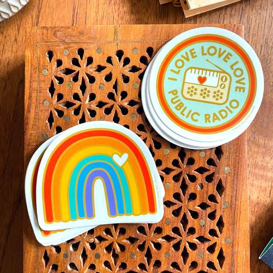 Public Radio Vinyl Sticker