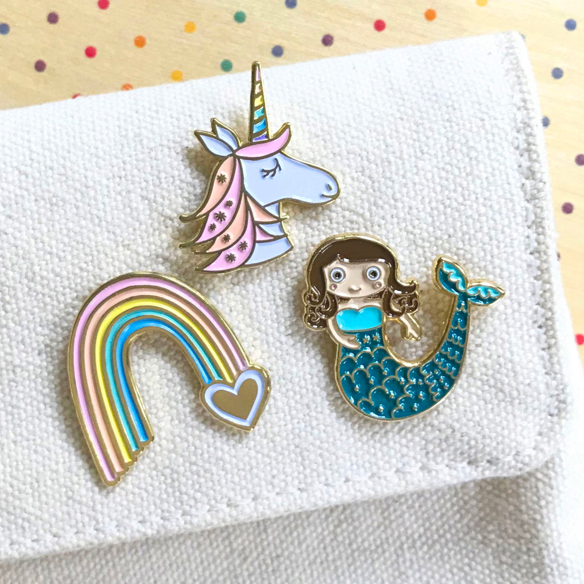 Rainbow Enamel pin