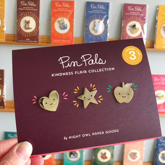 Photo of Kindness Flair Pin Pals Gift Set