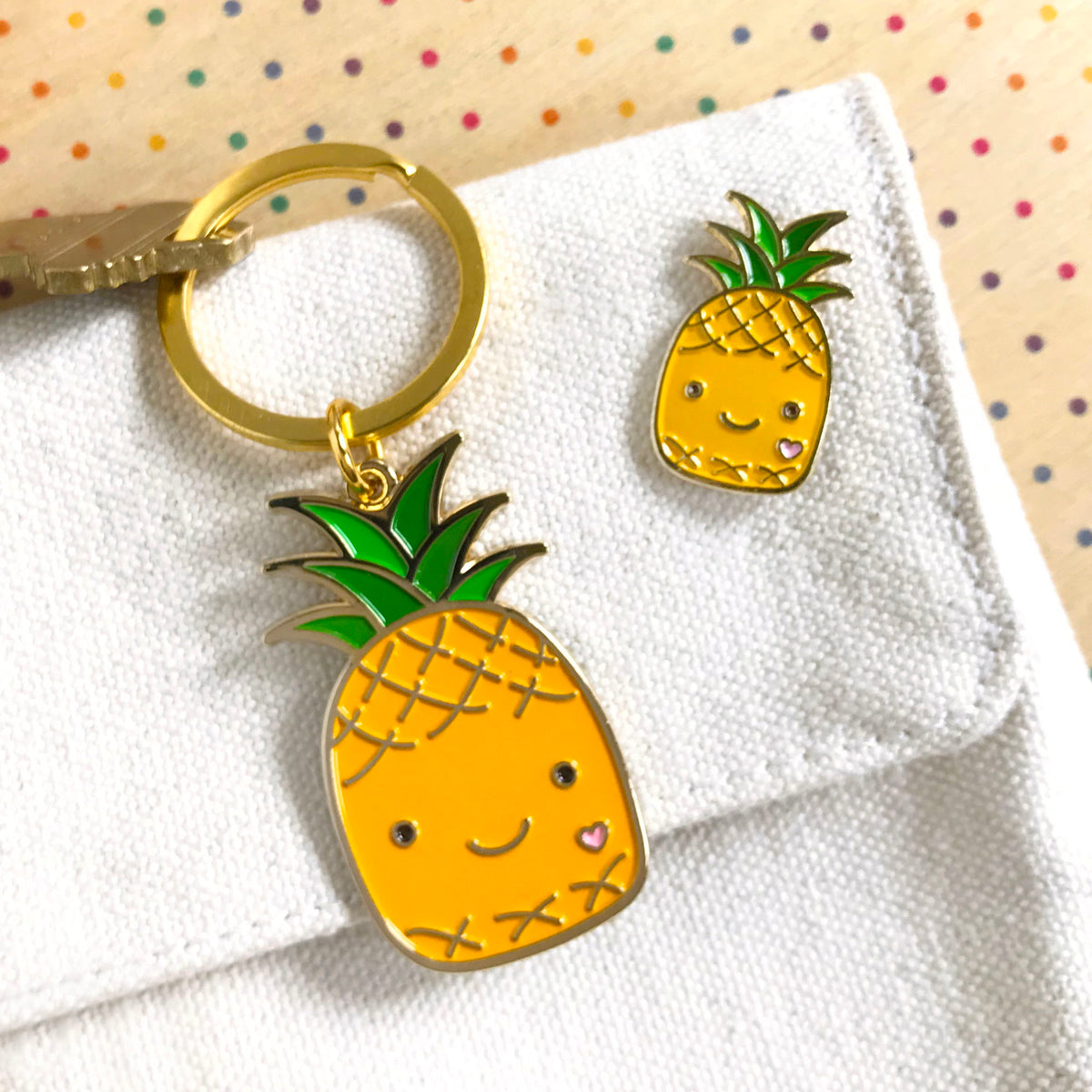 Pineapple Enamel pin