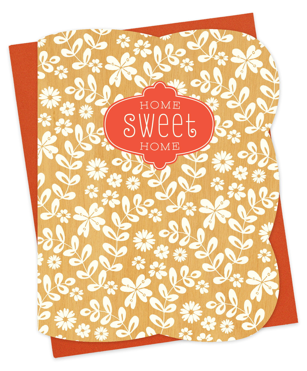 White Vines New Home Card