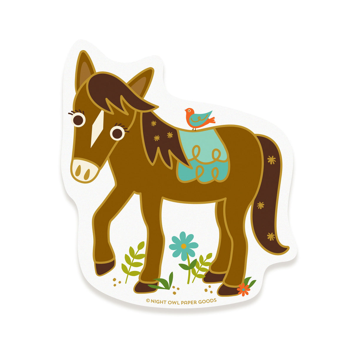 Removable vinyl sticker