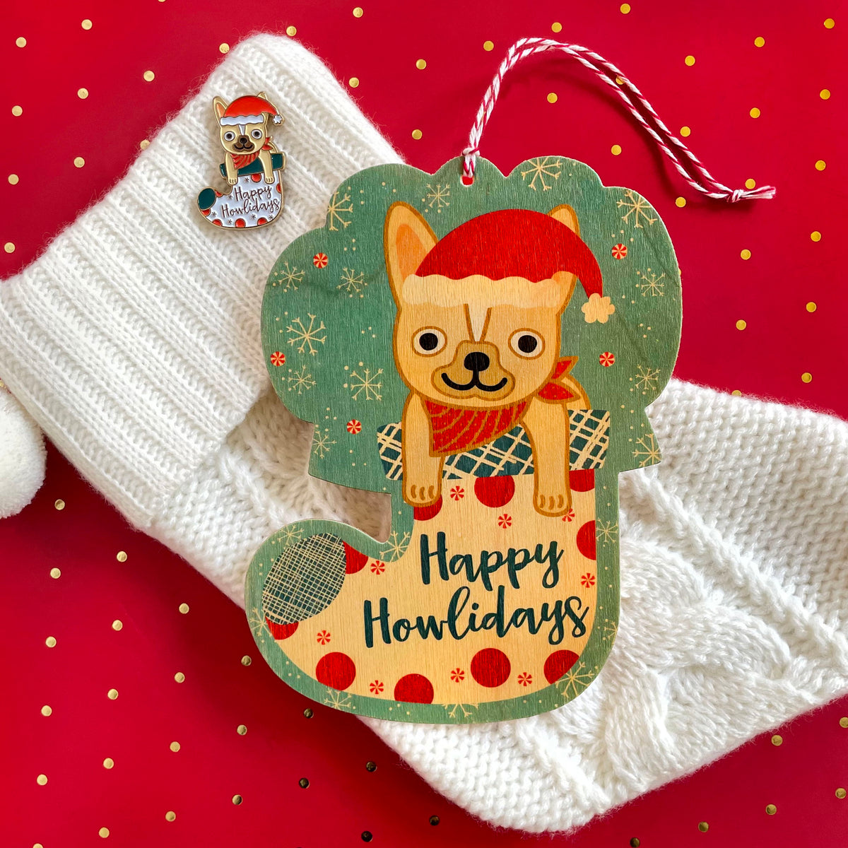Photo of Dog Stocking Ornament