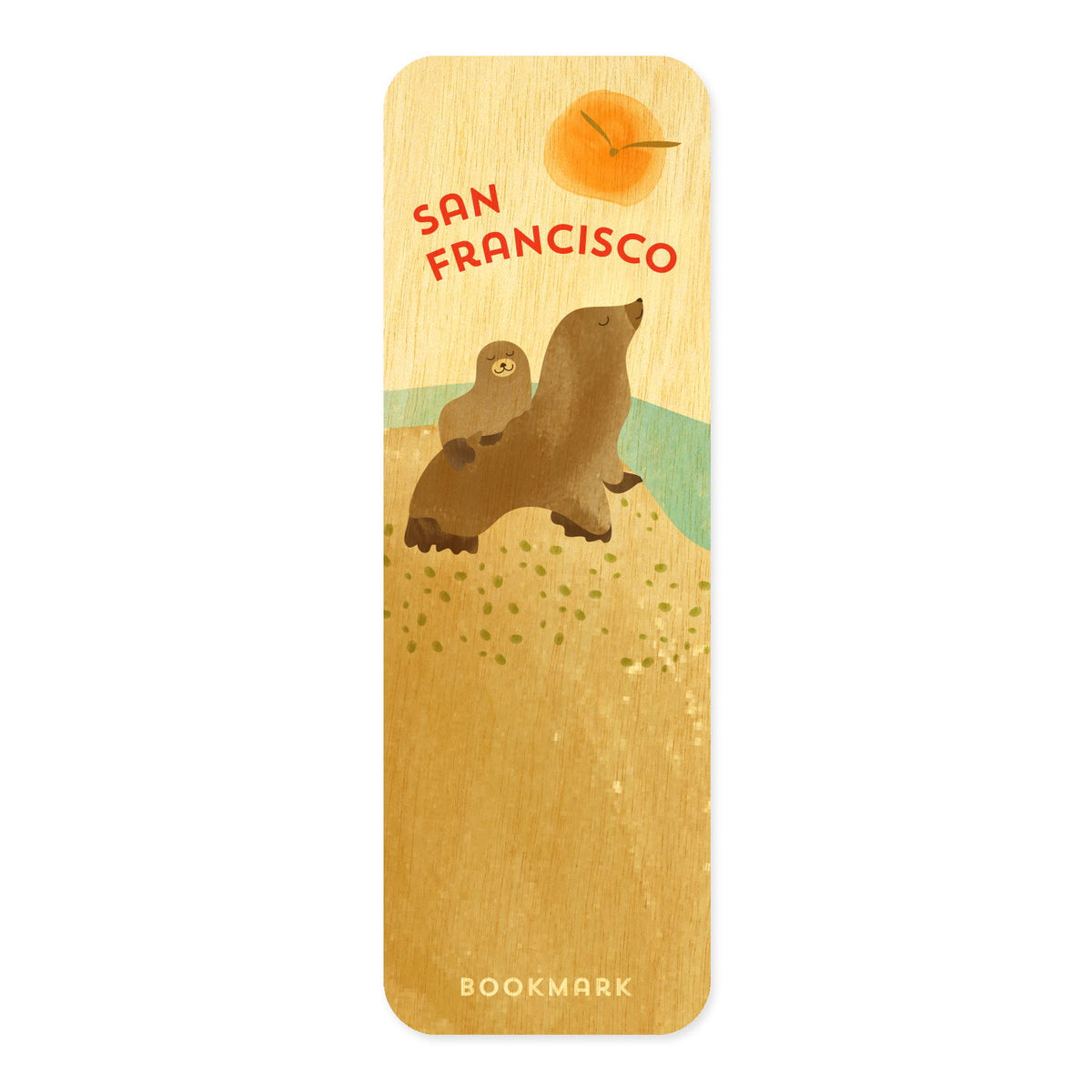 Photo of San Francisco Sea Lions • Mini Bookmark