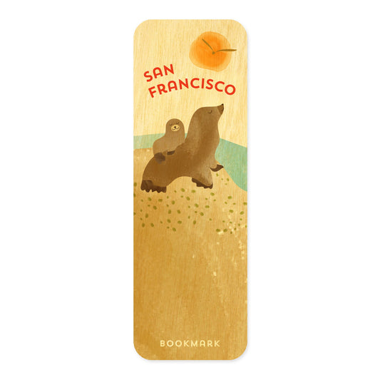 Photo of San Francisco Sea Lions • Mini Bookmark
