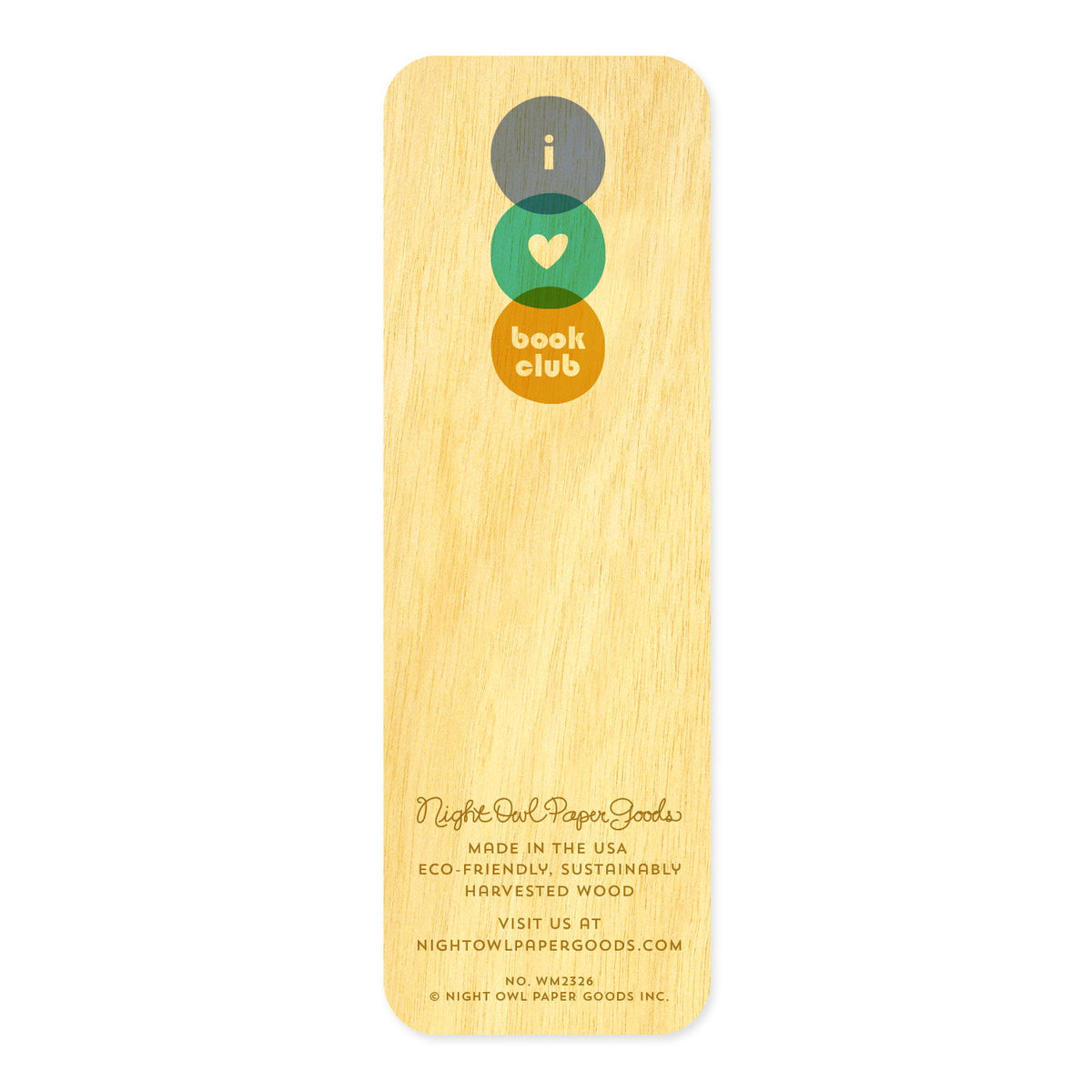 Photo of Book Club • Mini Bookmark 