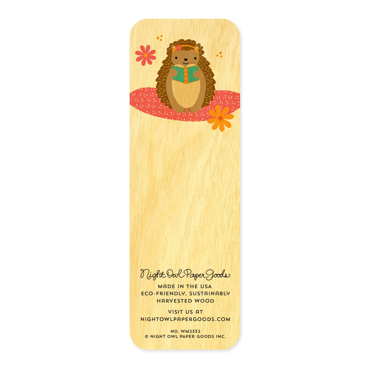 Photo of Hedgie • Mini Bookmark